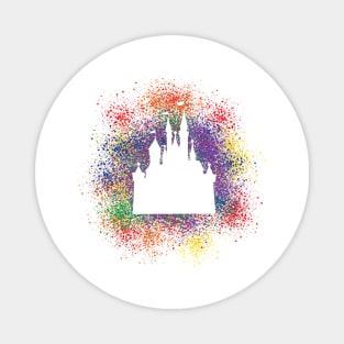 Castle Color Splash Magnet